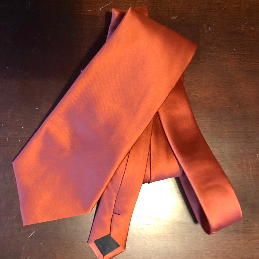 Burnt Orange Neck Tie